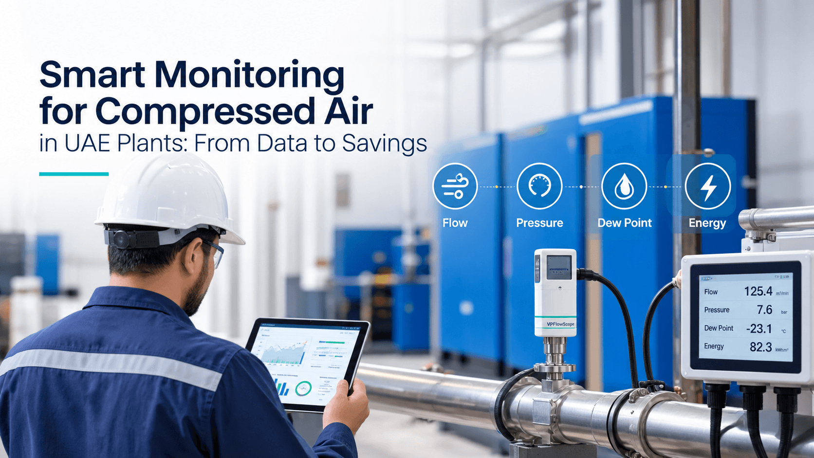 Smart Monitoring for Compressed Air in UAE Plants: From Data to Savings